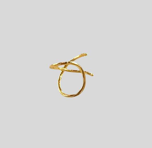 Dainty wire ear cuff