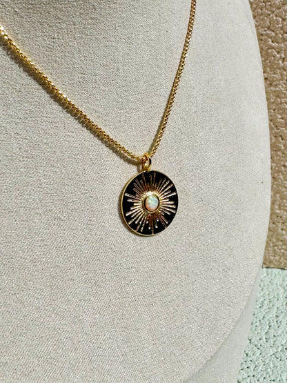 Radiant charm necklace