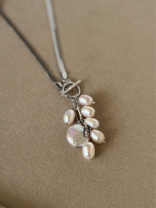 Reverse Herringbone - Silver