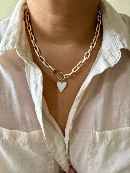 Maxine Enamel Necklace