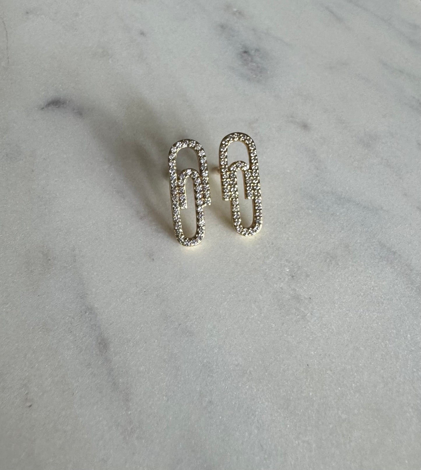 Paper clip studs