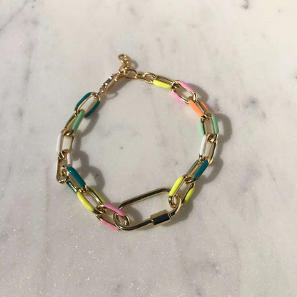 Summer link bracelet