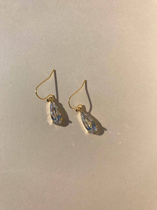 Crystal Teardrop Earrings