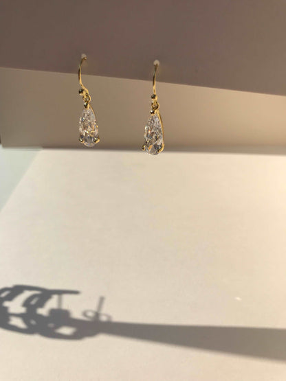 Crystal Teardrop Earrings