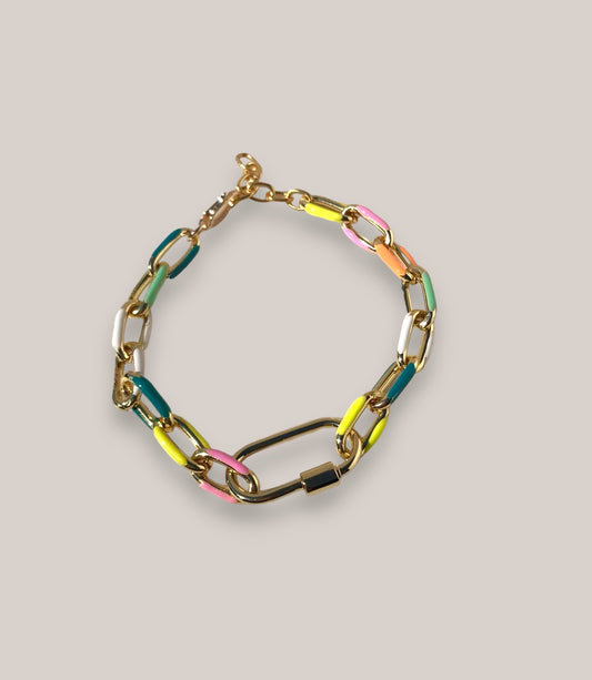 Summer link bracelet