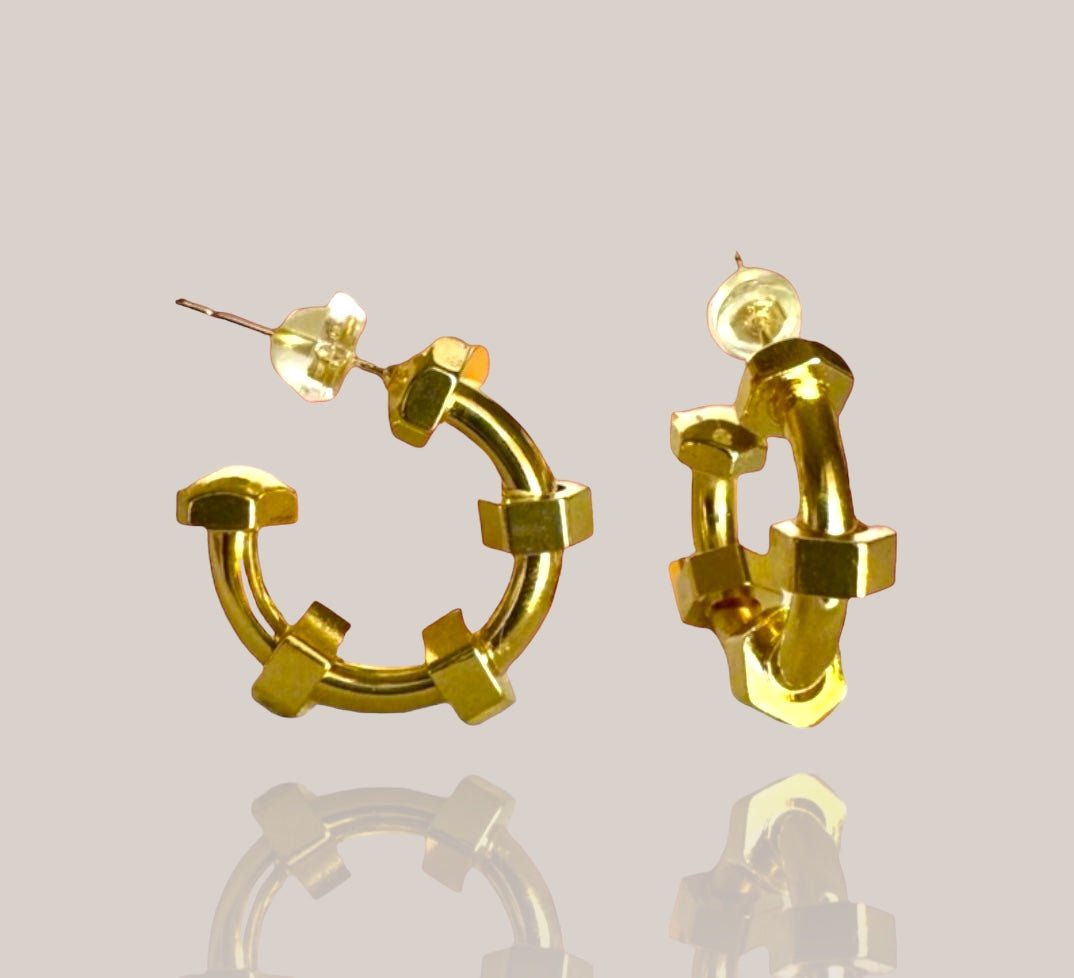 Bolt hoops - GOLDEN HOUR studio