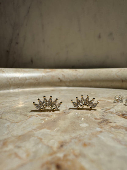 Crown Studs - GOLDEN HOUR studio