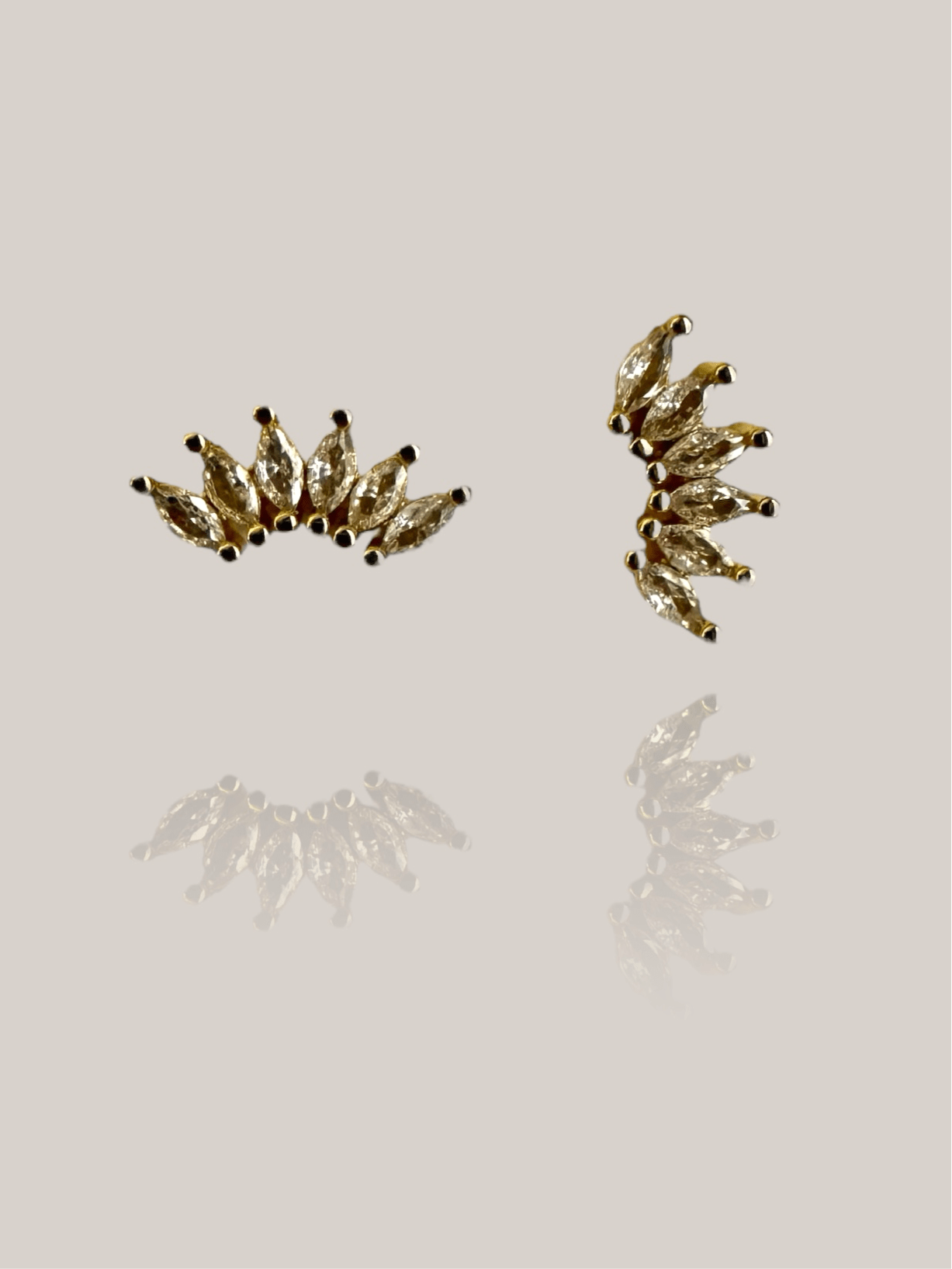 Crown Studs - GOLDEN HOUR studio